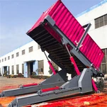 Containerkipper zum Entladen