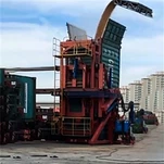 Doppelspur -Behälterkippmaschine zum Laden